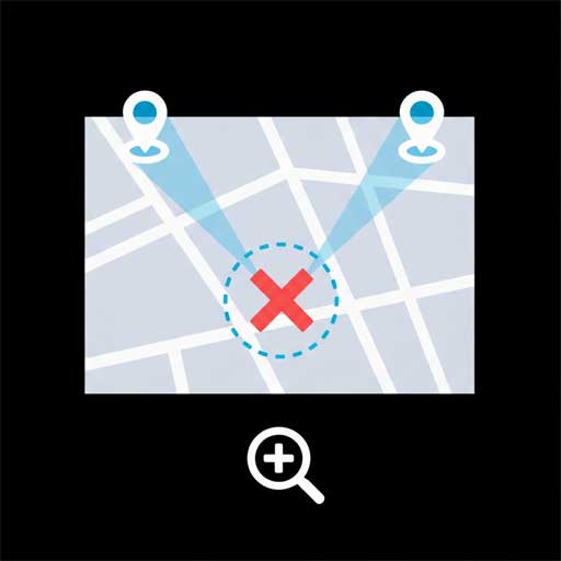 Google Street View Intersection Calculator